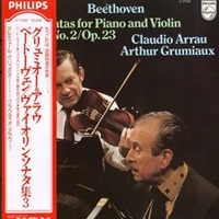 Philips : Arrau - Beethoven Violin Sonatas 2 & 4